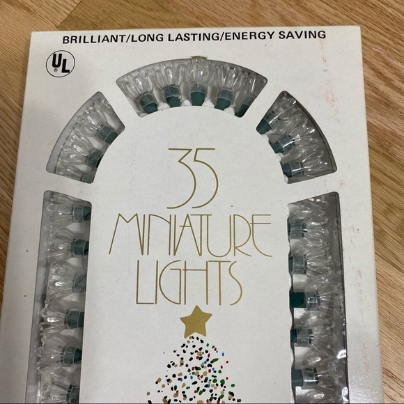 Vintage Petal Flower Reflector Christmas Lights NEW Deadstock Santa’s World - Picture 4 of 7